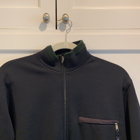 Patagonia Black Fleece Half Zip Sweatshirt - Picture 4 of 7